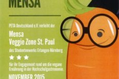 Veganfreundliche Mensa: Veggie Zone St. Paul erneut mit Top-Bewertung
